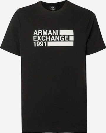 ARMANI EXCHANGE Bluser & t-shirts i sort: forside