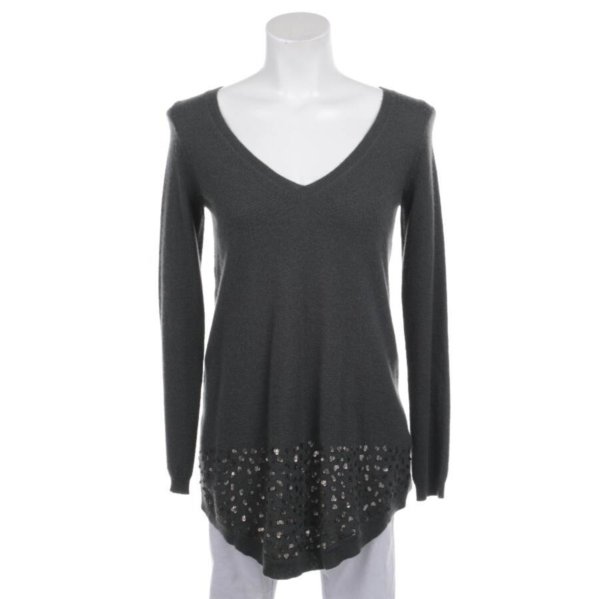 FFC Pullover / Strickjacke XS in Grau: Vorderseite