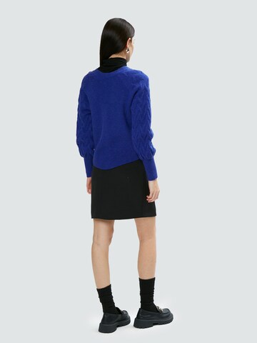 Influencer Knit cardigan in Blue