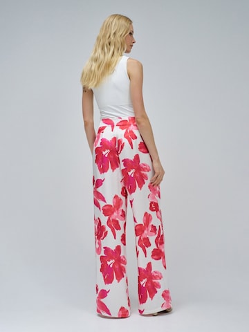 Salsa Jeans Regular ChinoHosen High Rise in Weiß