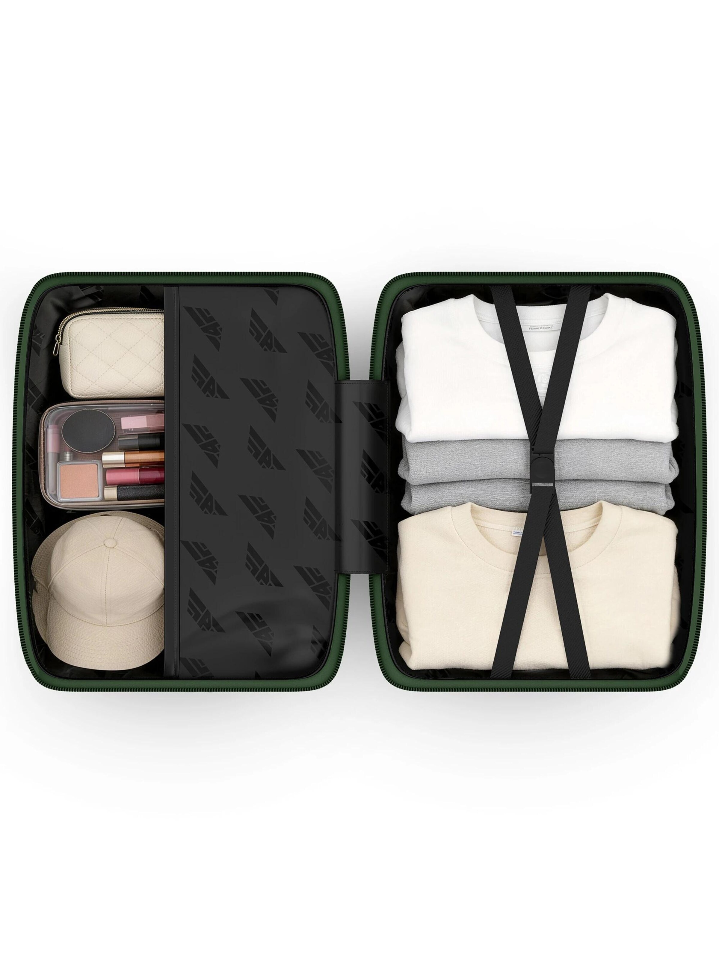 4FLY Suitcase Set 'Pixel' in Green