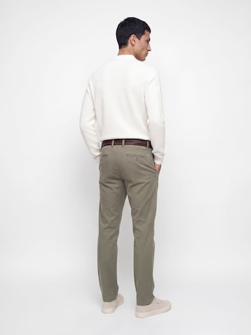 JACK & JONES Slimfit Παντελόνι τσίνο 'JPSTMarco Arthur' σε πράσινο