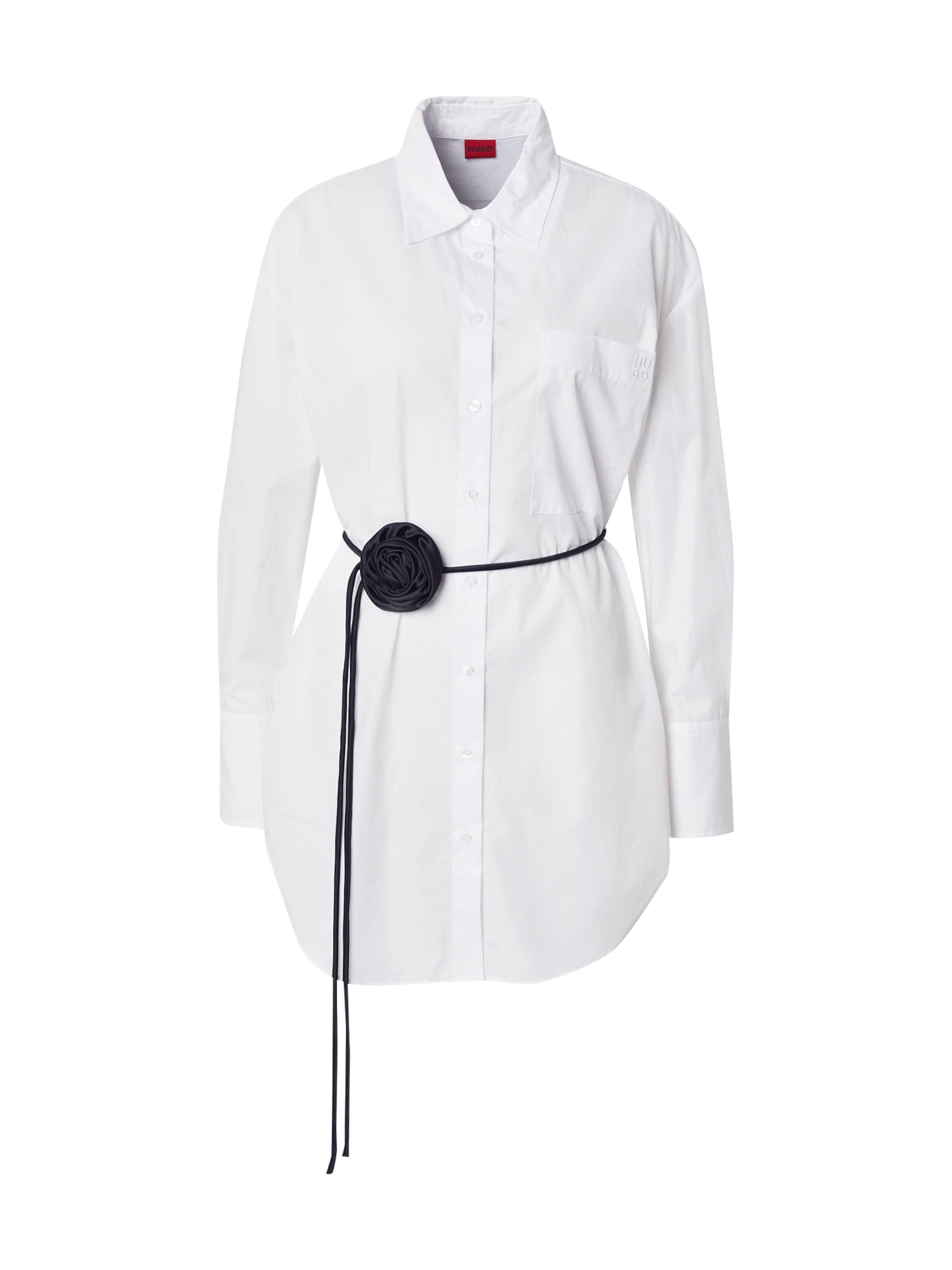 HUGO Halenka 'Etsy' – bílá: přední strana