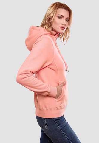 MARIKOO Zip-Up Hoodie 'Setsunaa' in Orange