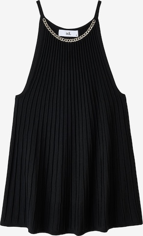 adl Bluse in Schwarz: Vorderseite