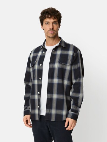 CAMEL ACTIVE Regular fit Button Up Shirt in Blue: front