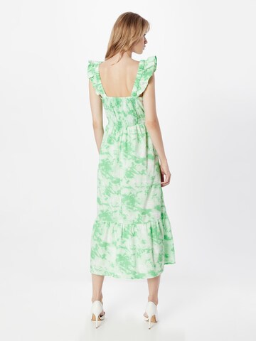 SISTERS POINT - Vestido de verano 'UNIZA' en verde