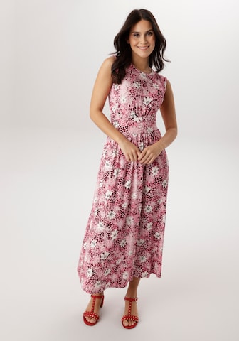 Aniston SELECTED Summer Dress in Pink: front