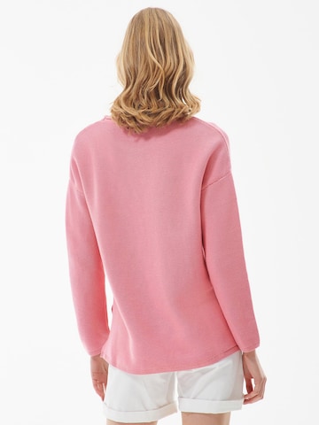 Barbour Sweter w kolorze różowy