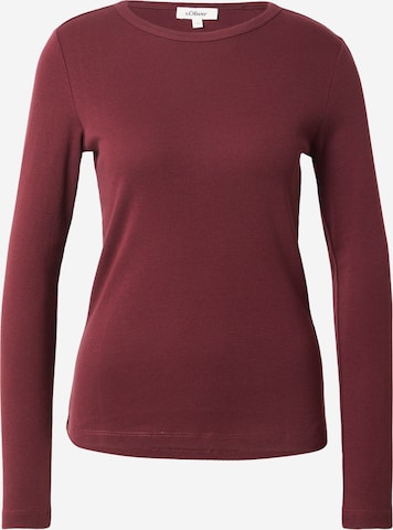 s.Oliver Shirt in Red: front