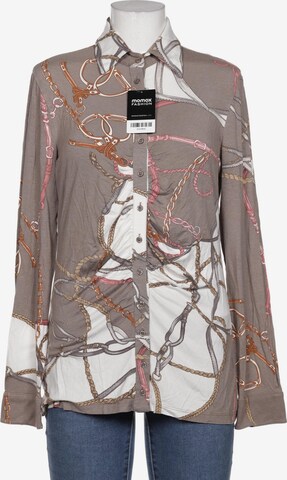 SEM PER LEI. Blouse & Tunic in M in Brown: front