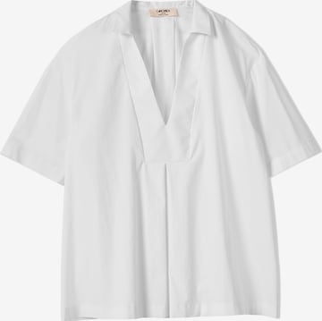 Camomilla Italia Blouse 'Claid' in Wit: voorkant