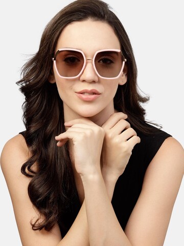 AVANT-GARDE PARIS Sonnenbrille 'Square Hypatia' in Pink
