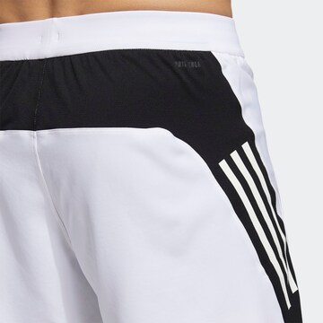 Regular Pantaloni sport de la ADIDAS SPORTSWEAR pe alb