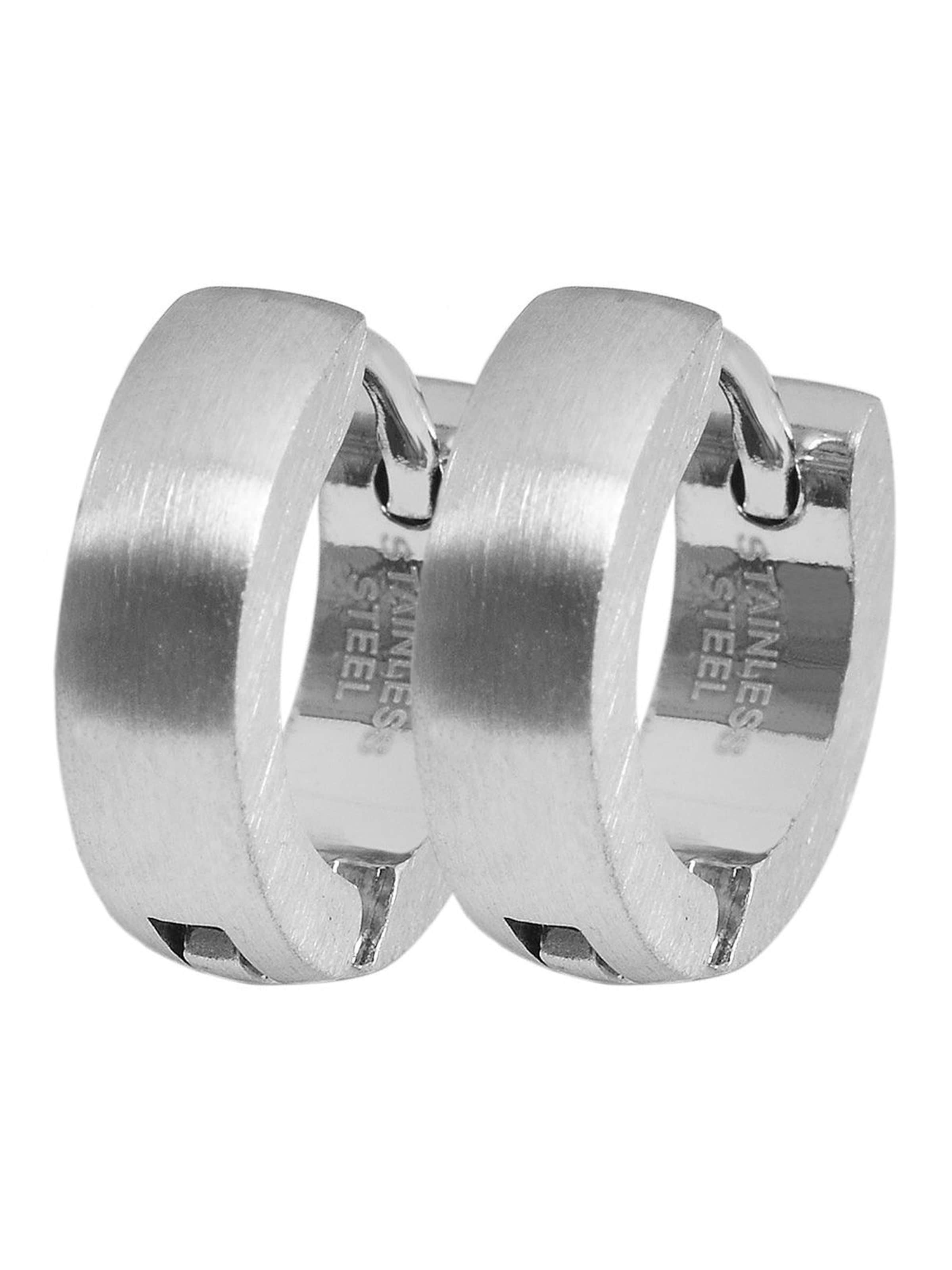 Akzent Earrings 'Messalie, langlebig' in Silver: front