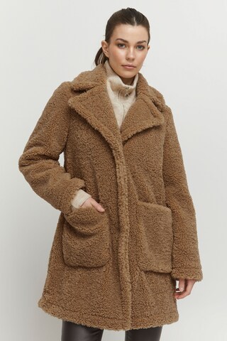 b.young Winter Coat 'CANTO' in Brown: front