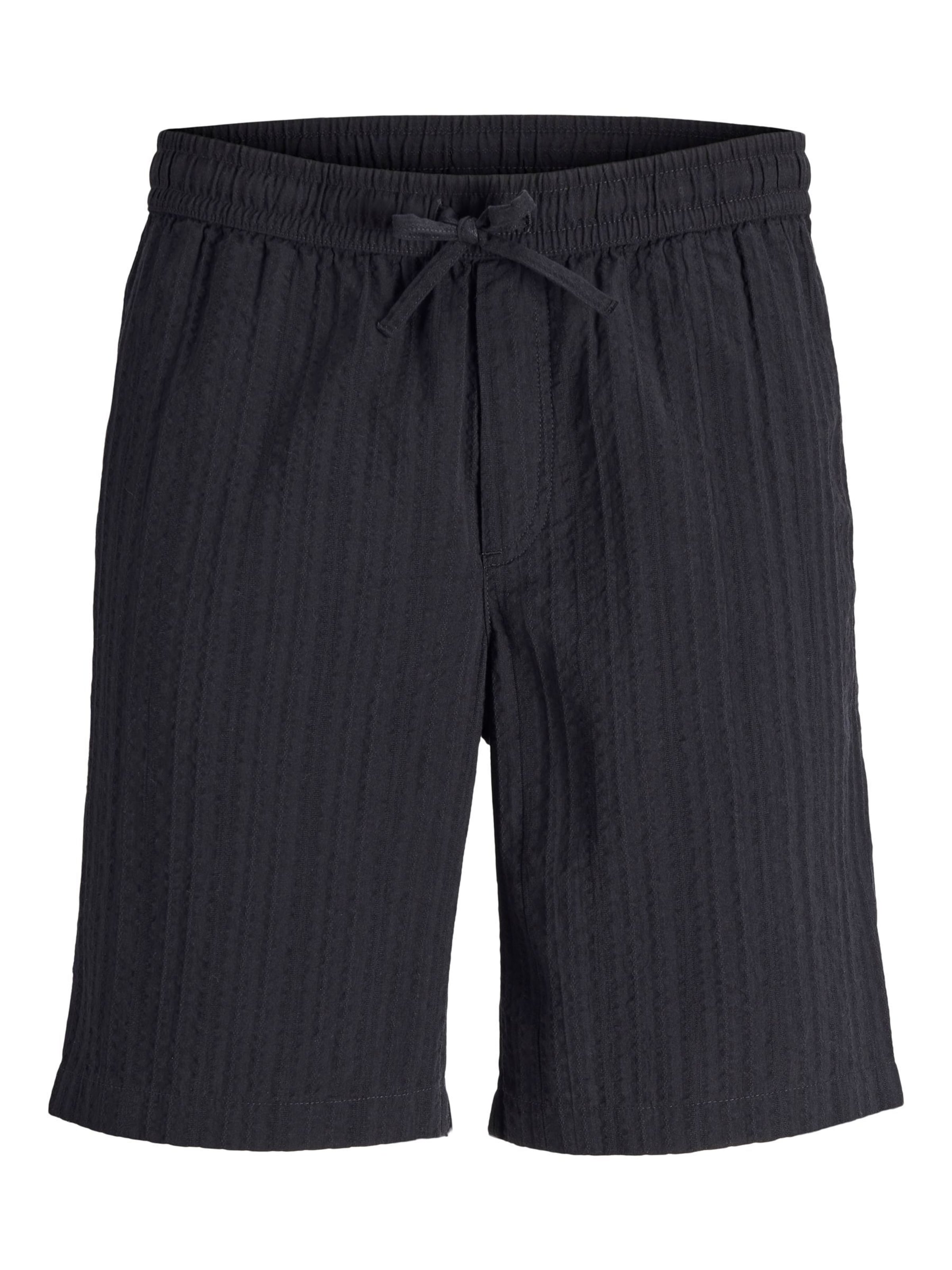 JACK & JONES Regular Pants in Black: front