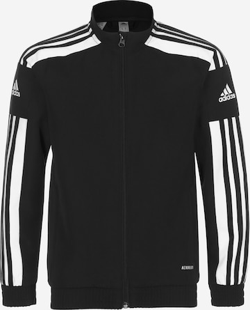 ADIDAS PERFORMANCE Athletic Jacket 'Squadra 21' in Black: front