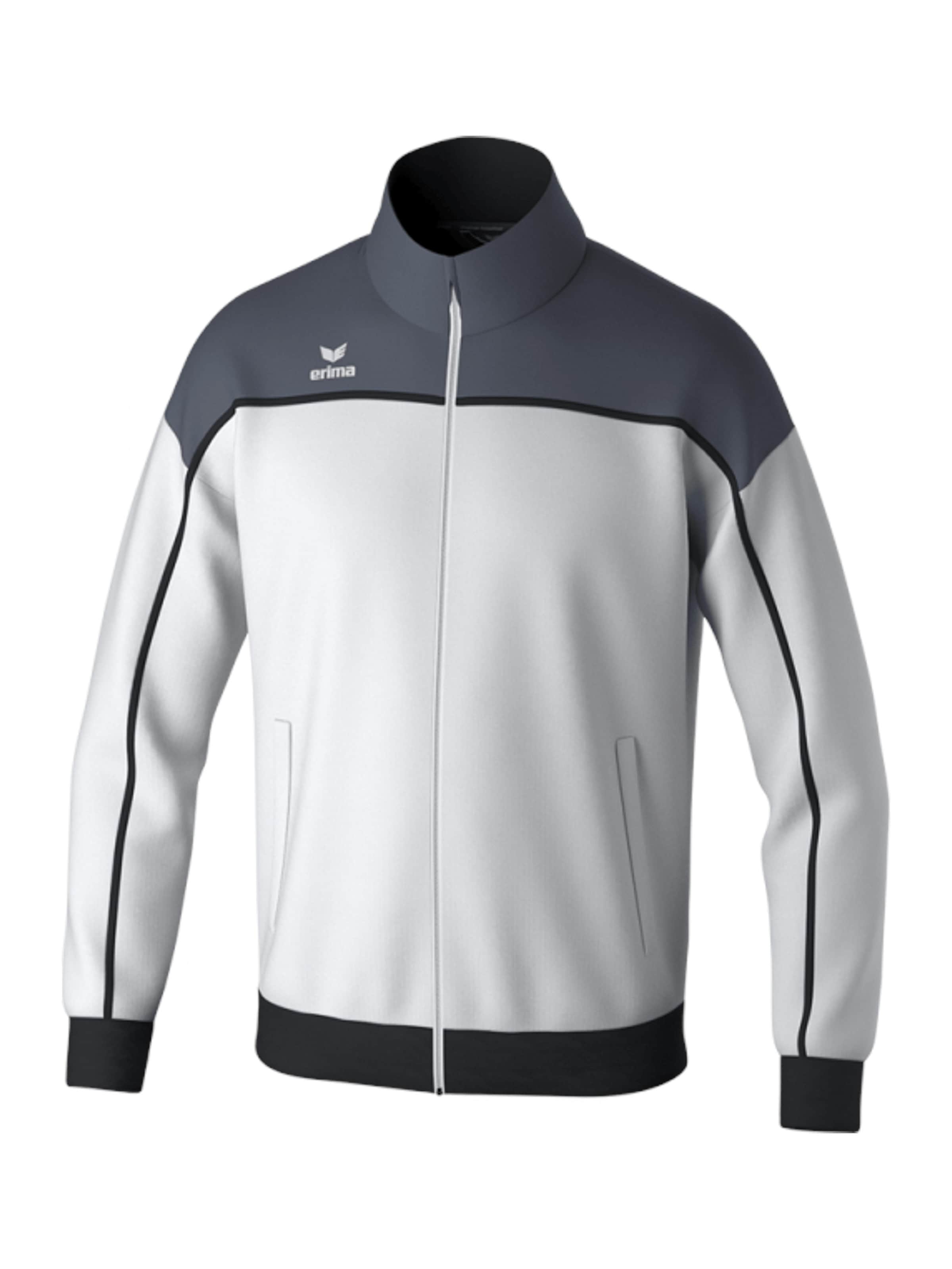 ERIMA Sportjacke in Weiß: Vorderseite