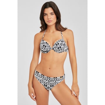 LASCANA Push-up Bikinitop in Schwarz