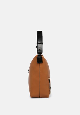 L.CREDI Shoulder Bag 'Jakoba' in Brown