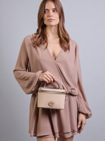 The Bridge Schoudertas in Beige: voorkant
