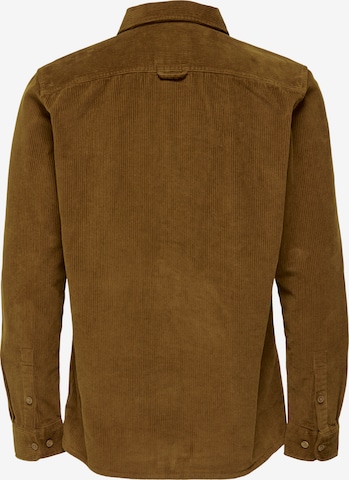 Only & Sons Regular Fit Skjorte 'BRAN' i brun