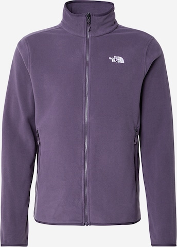 Jachetă fleece funcțională 'GLACIER' de la THE NORTH FACE pe mov: față