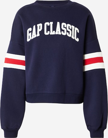 Sweat-shirt GAP en bleu : devant