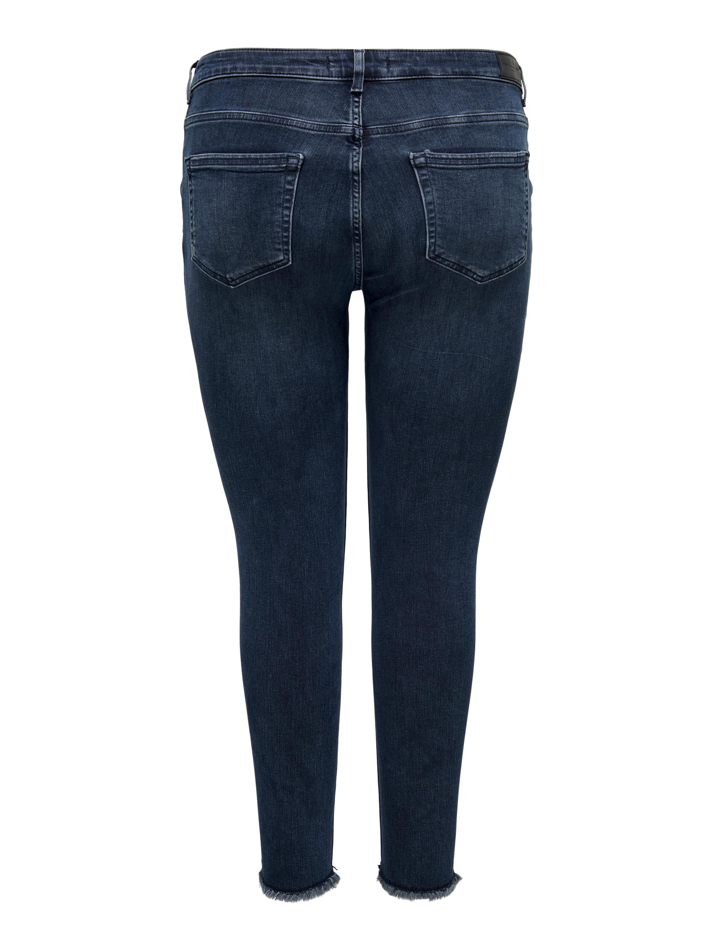 ONLY Carmakoma Skinny Jeans 'Willy' i blå