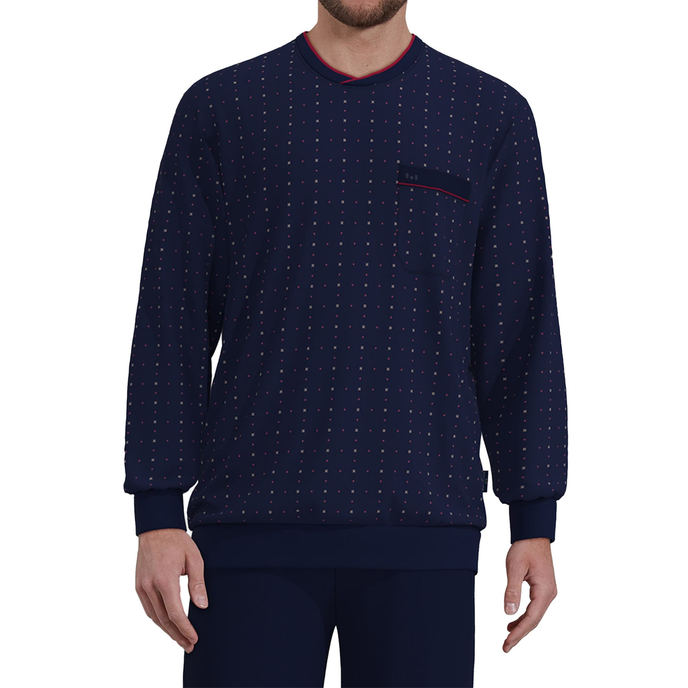 Götzburg Long Pajamas in Blue