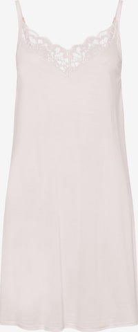 Hanro Negligee ' Mae ' in Pink: front