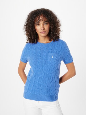 mėlyna Polo Ralph Lauren Megztinis: priekis
