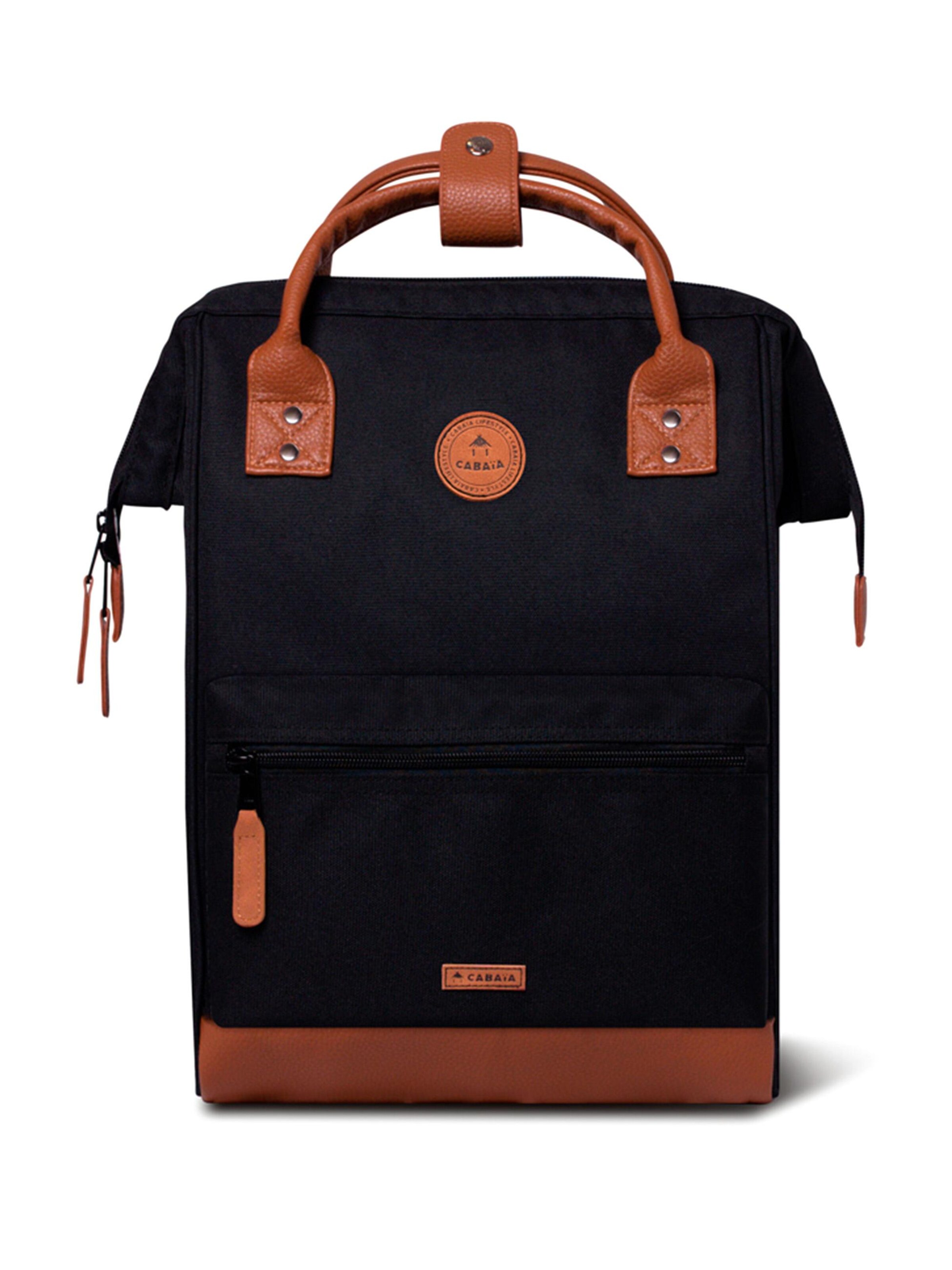 Cabaia Backpack 'Adventurer Oxford' in Black
