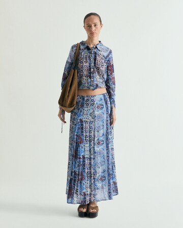 Scalpers Юбка ' ' в Синий: спереди