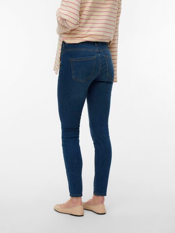 Vero Moda Maternity Skinny Jeans 'VMMSOPHIA' in Blauw