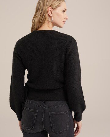 WE Fashion Knit cardigan in Black