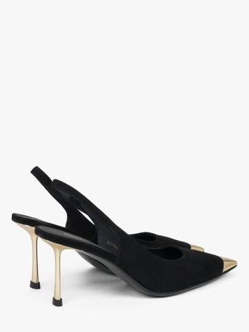 Estro Slingpumps '7762'‌‌‌‌‌ in Schwarz