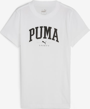 PUMA Shirt 'Squad' in White: front