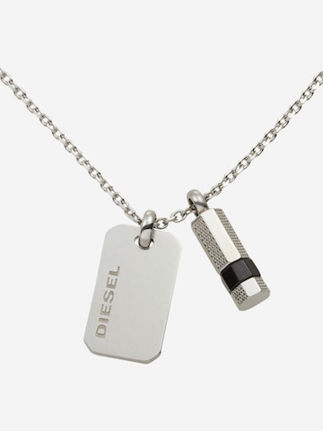 DIESEL Ketting in Zilver