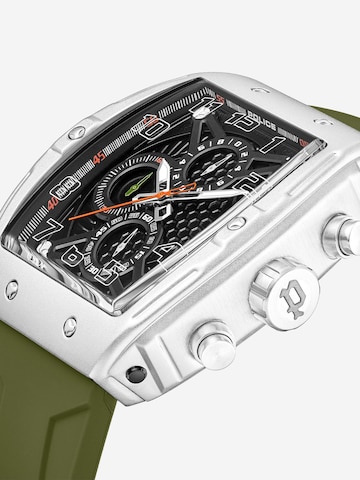 POLICE Analog watch ' Coswig ' in Green