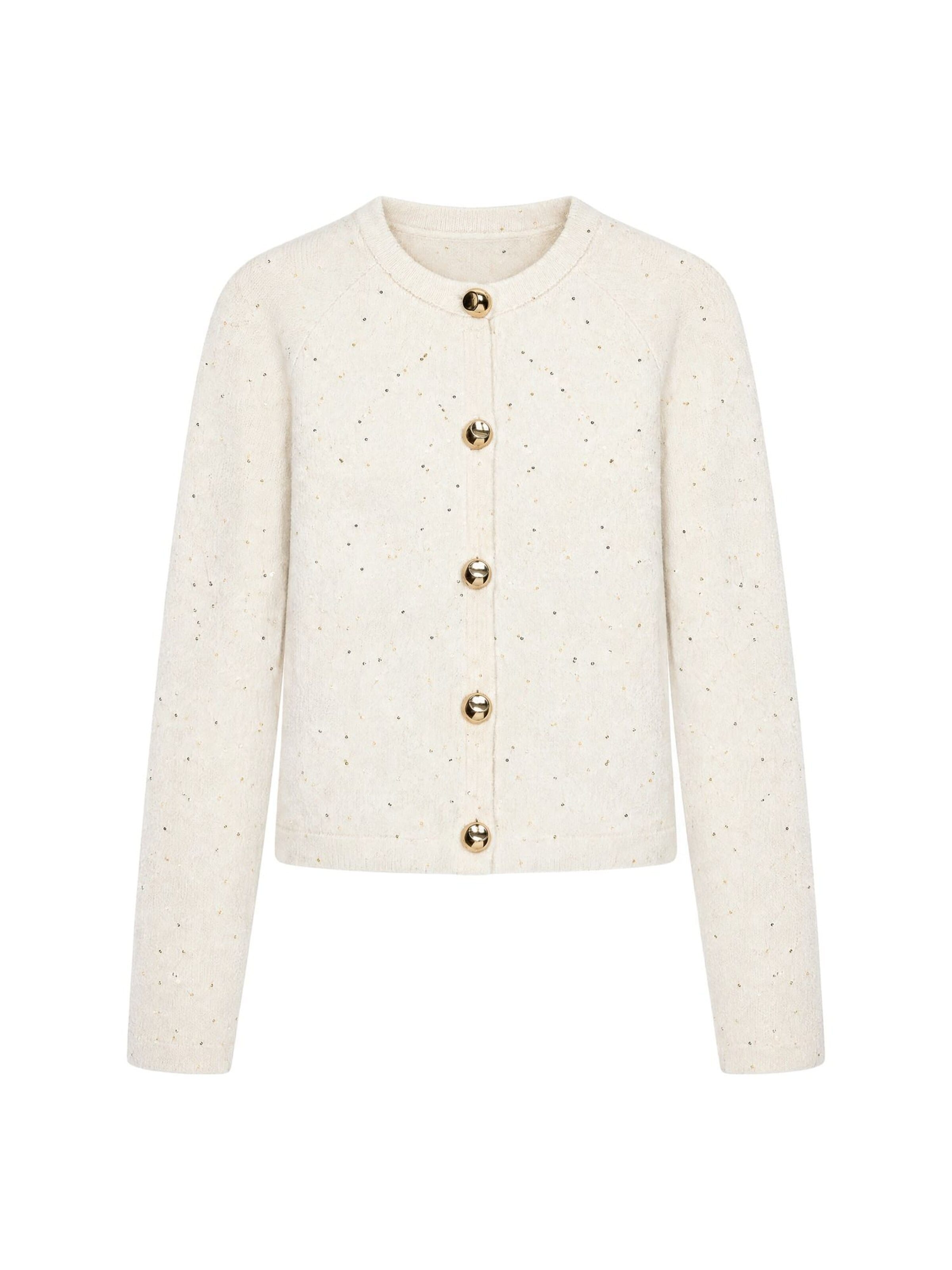 Cardigan 'Strickjacken' Dilvin en blanc