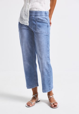 STREET ONE Regular Jeans in Blau: Vorderseite