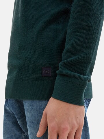 TOM TAILOR Pullover in Grün