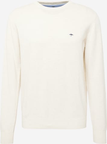 Pull-over FYNCH-HATTON en blanc : devant