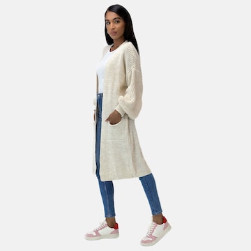Elara Gebreide mantel in Beige