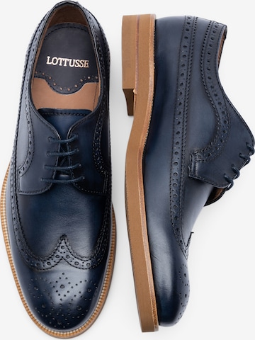 LOTTUSSE Lace-Up Shoes 'Niza' in Blue