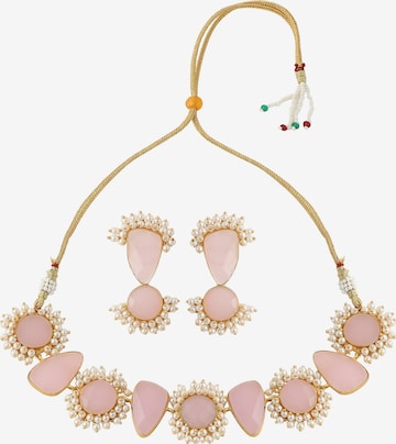 rožinė SOHI Juvelyrinių dirbinių rinkinys 'Latisha': priekis