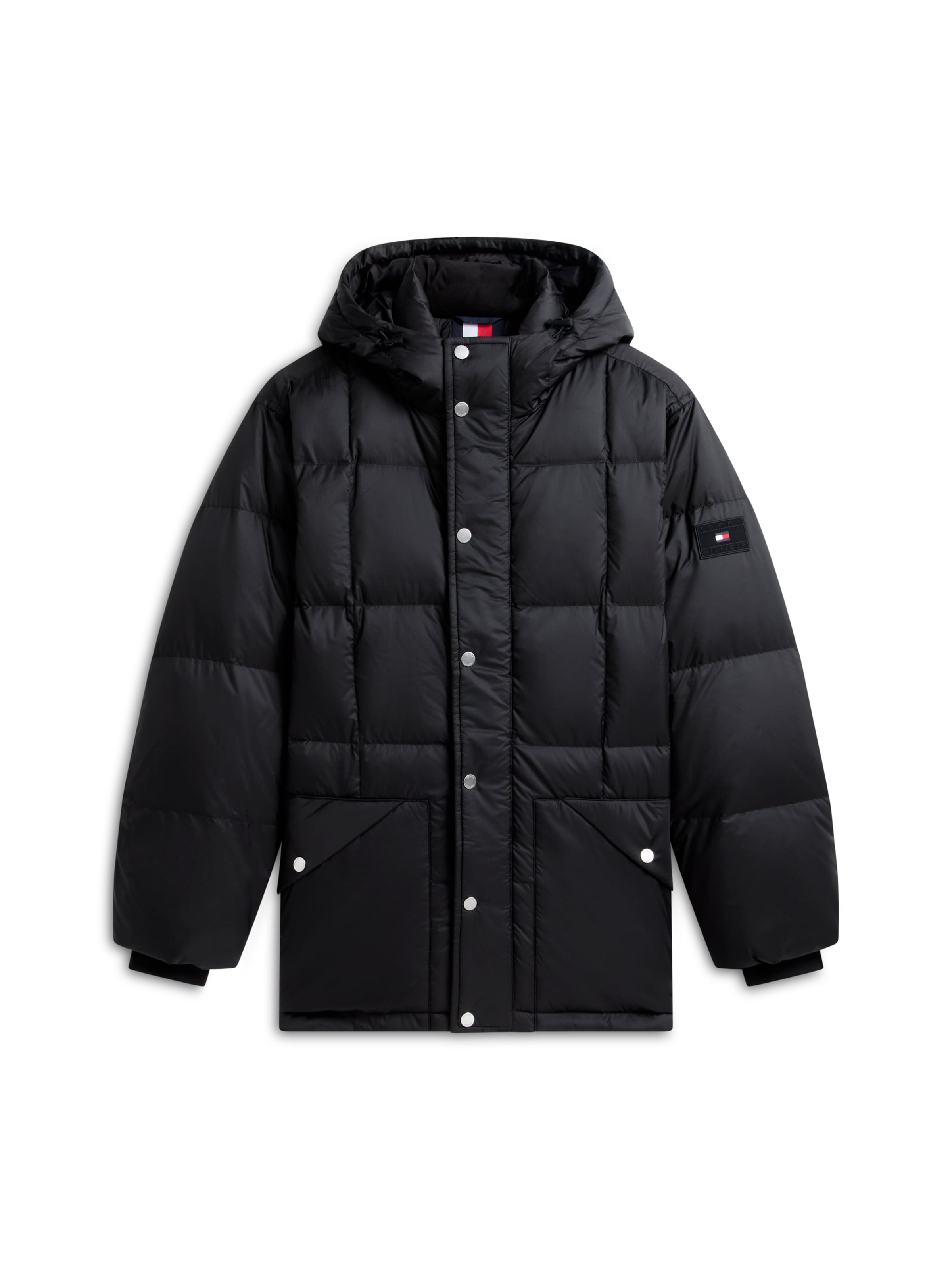 TOMMY HILFIGER - Chaqueta de invierno en negro: frente