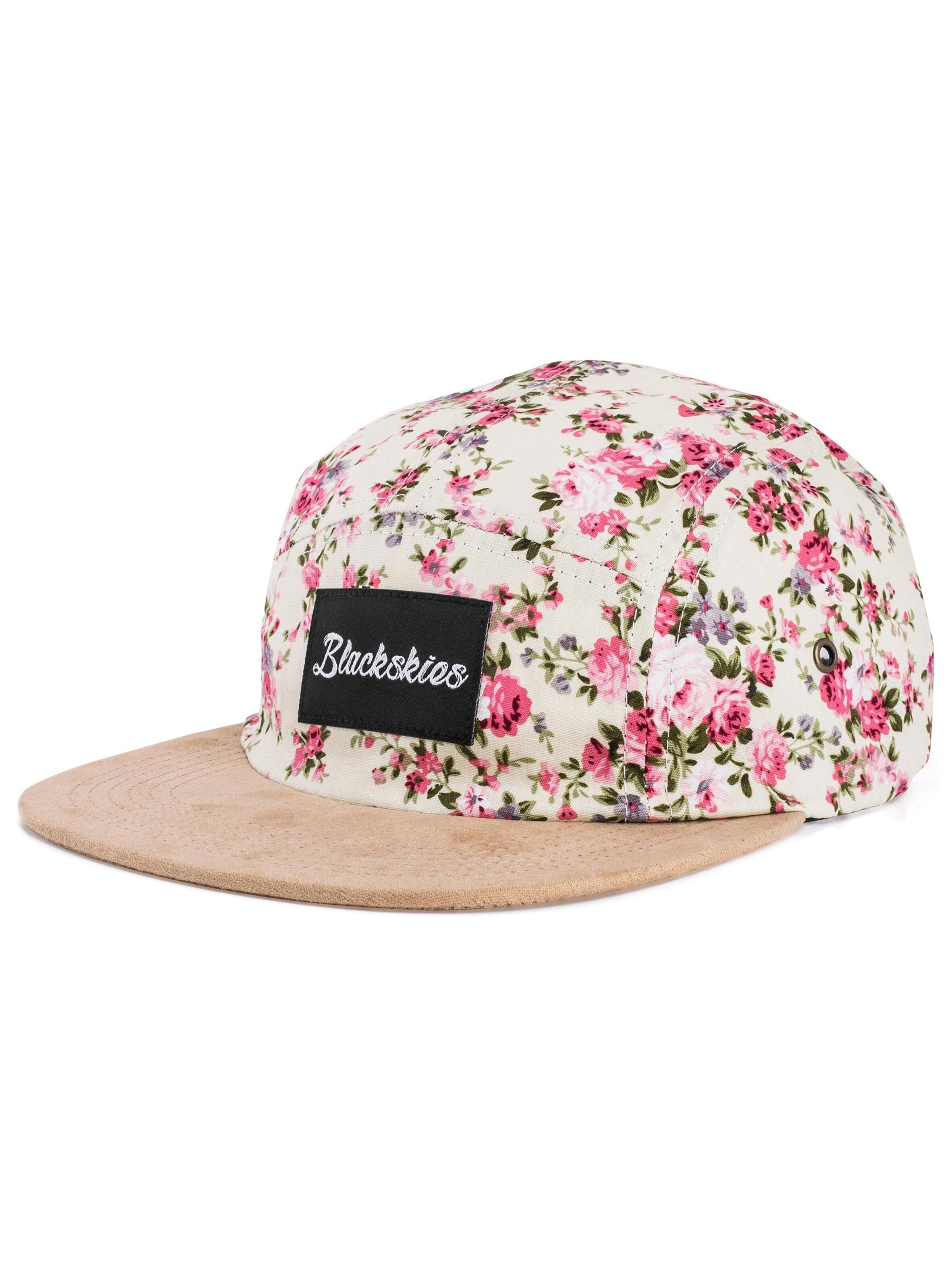 Blackskies Cap 'Port 5-Panel'‌‌‌‌ in Weiß: Vorderseite